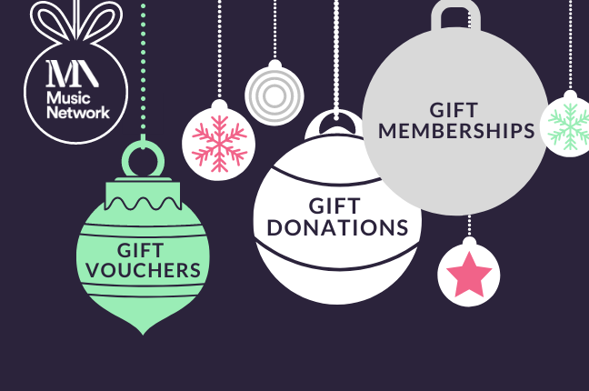 Give the Gift of Music Website image