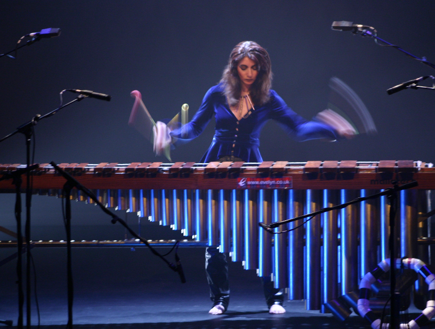 Evelyn on Marimba in Harrogate credit James Wilson