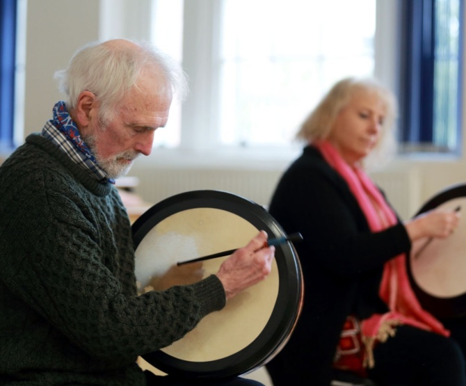 Participants of the The Music Network Teaching Residency Photo by Dan Butler
